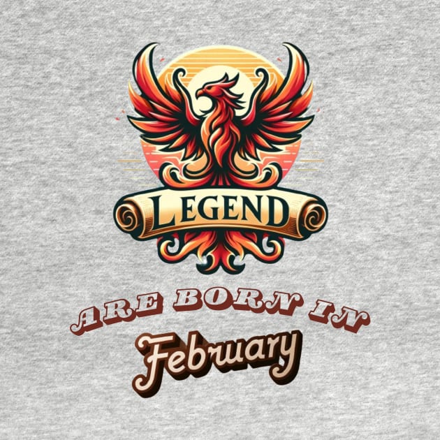 Legends are born in february by Elvirtuoso